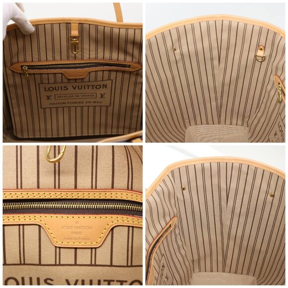 LOUIS VUITTON Monogram Game On Neverfull MM Tote Bag M57452 LV Auth 51264S - Picture 13 of 15